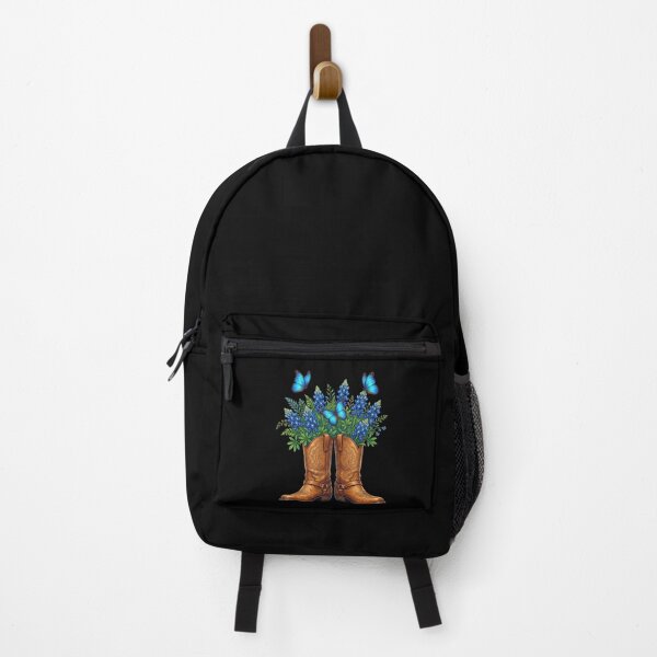 Item preview, Cowboy Boots Bluebonnets Butterflies Western Country designed and sold by SofenArt.
