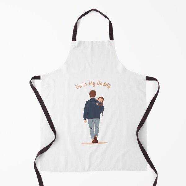 Item preview, He Is My Daddy | Cute Monkey Father Bond Illustration designed and sold by Irene Catchmind.