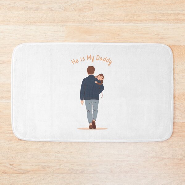 Item preview, He Is My Daddy  | Cute Monkey Father Bond Illustration designed and sold by Irene Catchmind.