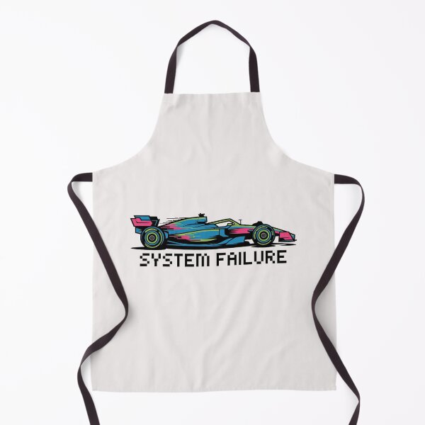 Item preview, Cyberpunk Y2K F1 Racing Car "System Failure" Neon Glitch Graphic designed and sold by benjyjump.