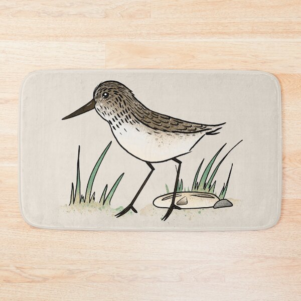 Item preview, Cute Sandpiper Shorebird - Whimsical Beach Illustration designed and sold by TheArtOfTreble.