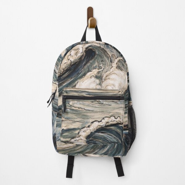 Item preview, Vintage Ocean Wave Painting – Stylized Seascape Study – Nautical Art Lovers designed and sold by RickE.