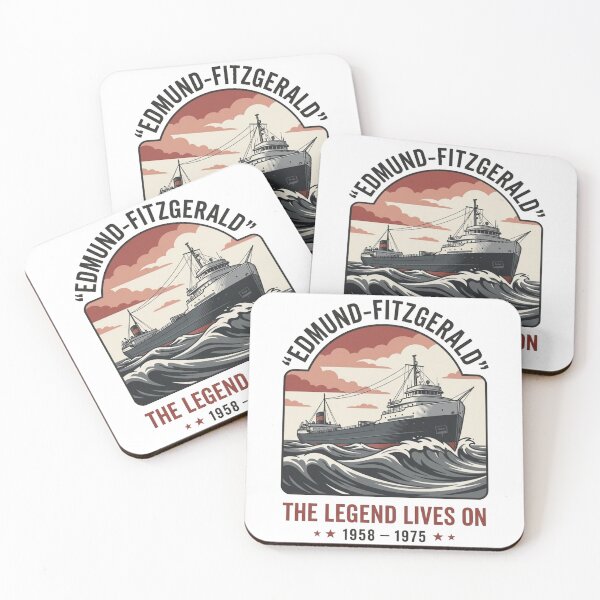 Item preview, Edmund Fitzgerald designed and sold by friedcactstudio.