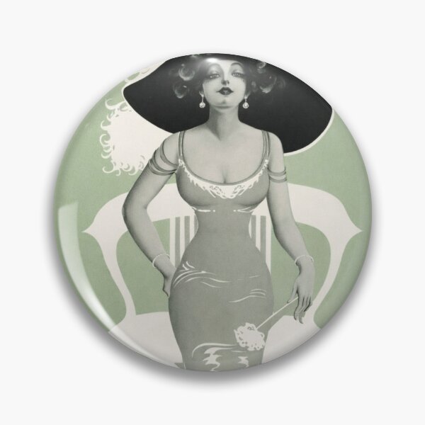 Item preview, Art Deco Fashion Poster – Elegant Flapper in Evening Gown – Vintage Glamour Lovers designed and sold by RickE.