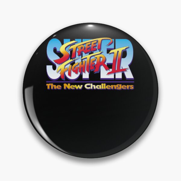 Artikelvorschau, Super Street Fighter II Videospiel-Logo Die neuen Herausforderer entworfen und verkauft von AbbasStores.
