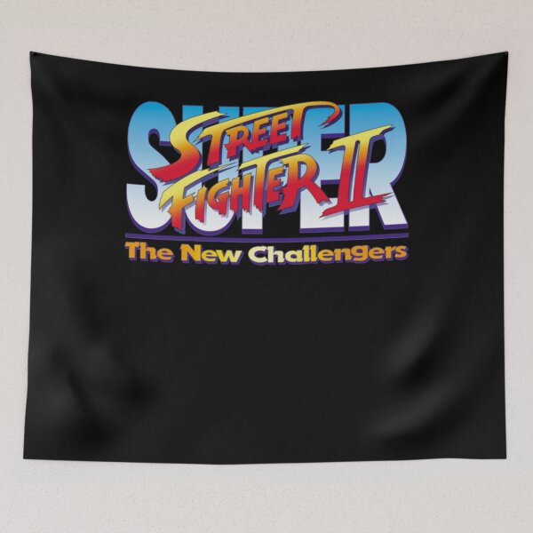 Item preview, Super Street Fighter II Video Game Logo The New Challengers  designed and sold by AbbasStores.