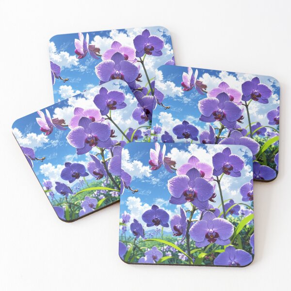Item preview, Purple Orchid Field designed and sold by Aesthetic Visuals.