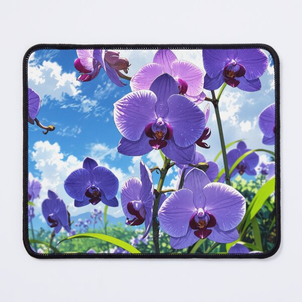 Item preview, Purple Orchid Field designed and sold by Aesthetic Visuals.