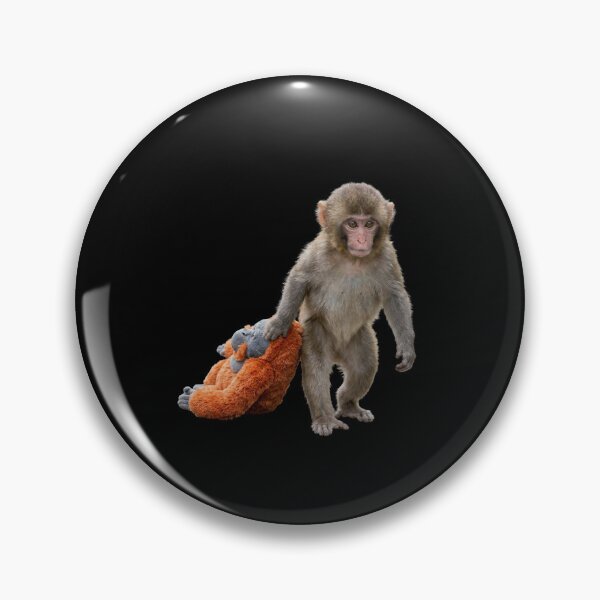 Item preview, Baby Monkey Playful Primate Wildlife Animal Lover designed and sold by SofenArt.