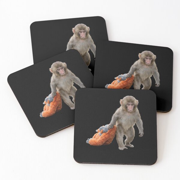 Item preview, Baby Monkey Playful Primate Wildlife Animal Lover designed and sold by SofenArt.