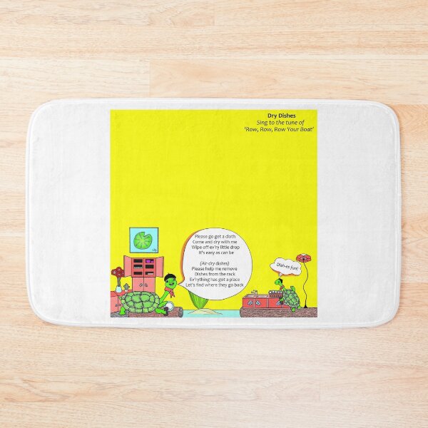 Item preview, Dry Dishes - Row, Row, Row Your Boat designed and sold by tuneinwithamy.