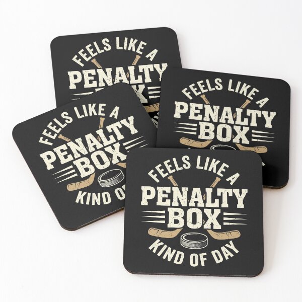 Item preview, Feels Like A Penalty Box Kind Of Day Hockey Player Fan designed and sold by SofenArt.