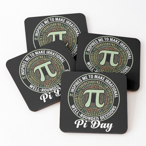 Item preview, It Inspires Me To Make Irrational Well-Rounded Decisions Pi Day Math Lover Mathematician Student designed and sold by SofenArt.