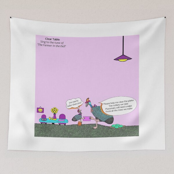 Item preview, Clear Table - The Farmer in the Dell designed and sold by tuneinwithamy.