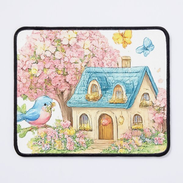 Item preview, Cherry Blossom Cottage designed and sold by xavier-explore.