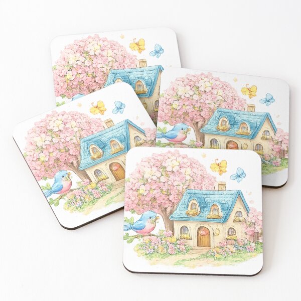 Item preview, Cherry Blossom Cottage designed and sold by xavier-explore.
