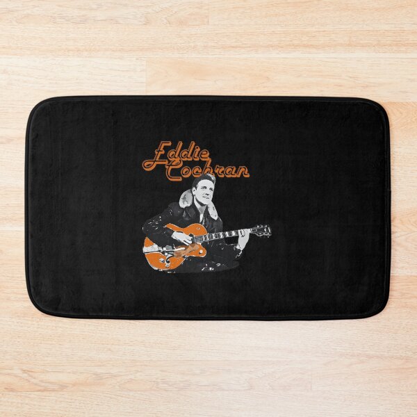 Item preview, Eddie Cochran. Orange Gretsch Guitar designed and sold by daisyblue1717.