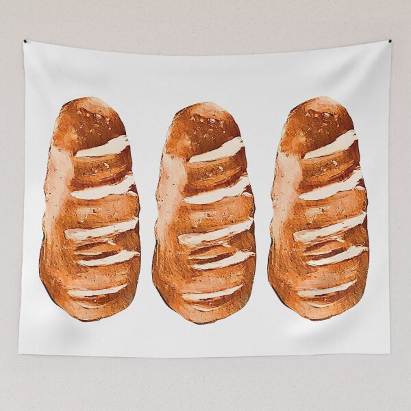 Item preview, Bread - digital painting series still life  designed and sold by ferjosei.