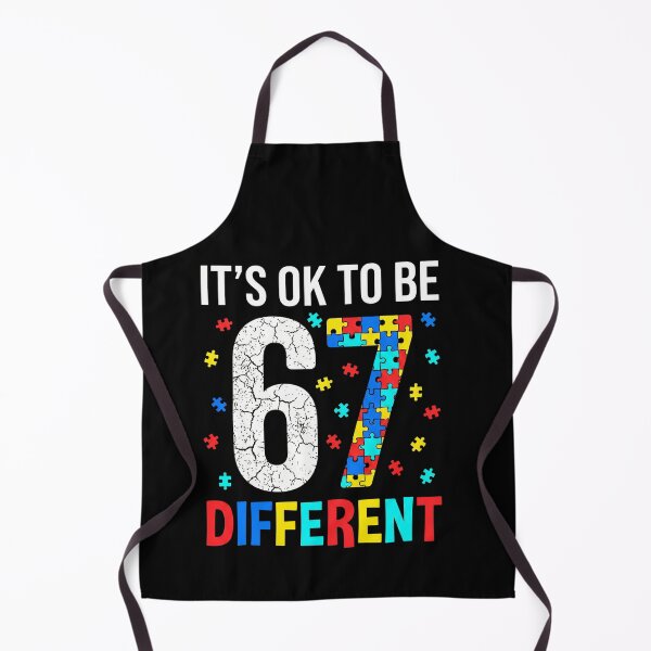 Item preview, It's Ok To Be 67 Different Autism Awareness Birthday Celebration designed and sold by SofenArt.