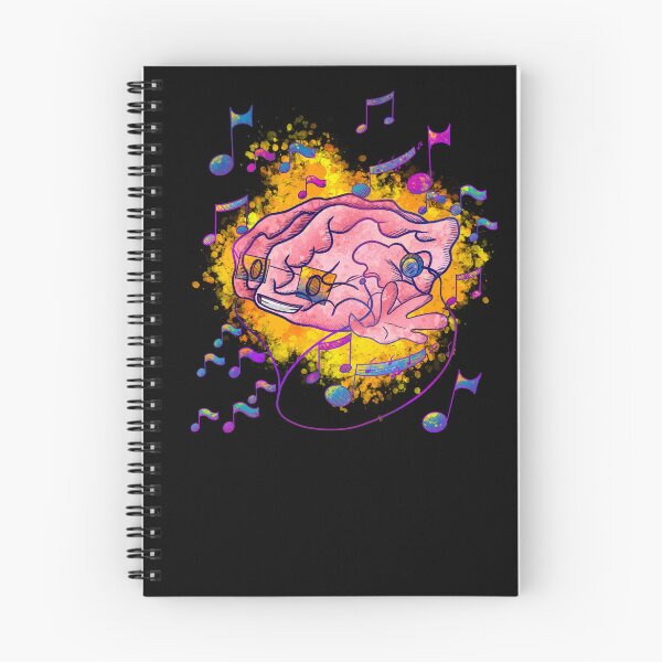 Item preview, Psychedelic Brain Music - Trippy Sunglasses Notes Art designed and sold by TheArtOfTreble.
