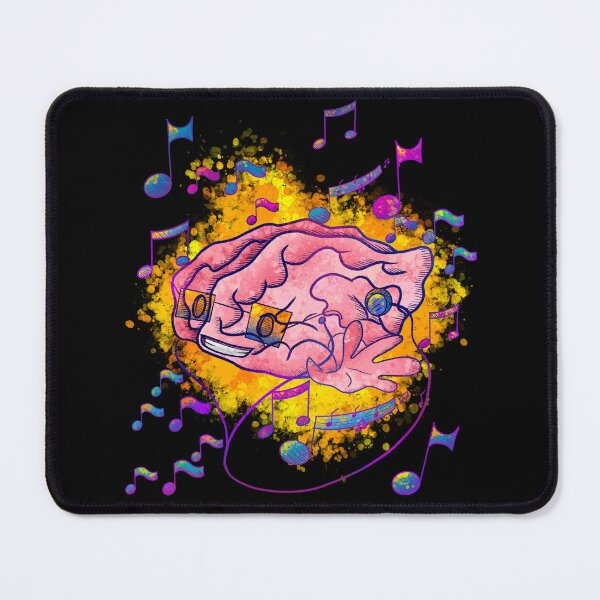 Item preview, Psychedelic Brain Music - Trippy Sunglasses Notes Art designed and sold by TheArtOfTreble.