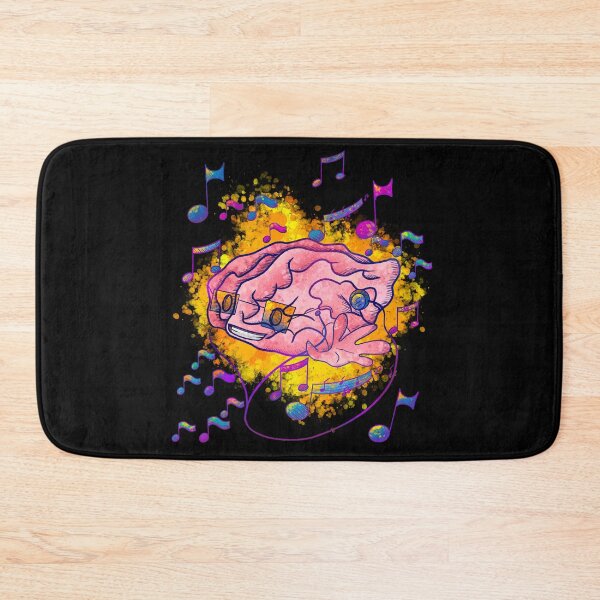 Item preview, Psychedelic Brain Music - Trippy Sunglasses Notes Art designed and sold by TheArtOfTreble.