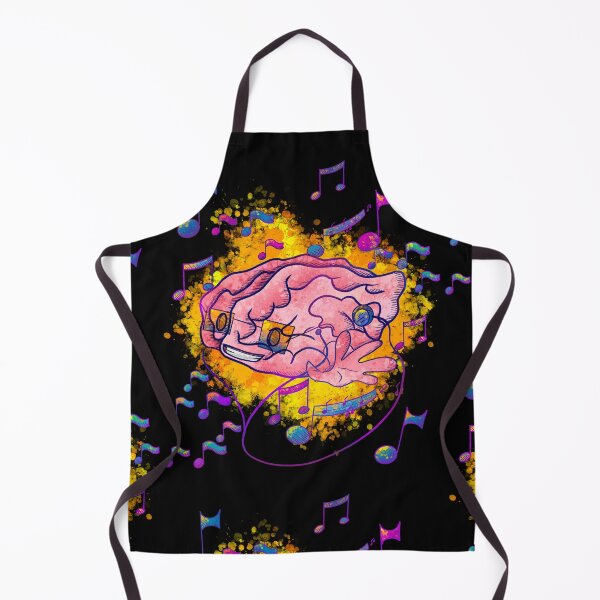 Item preview, Psychedelic Brain Music - Trippy Sunglasses Notes Art designed and sold by TheArtOfTreble.