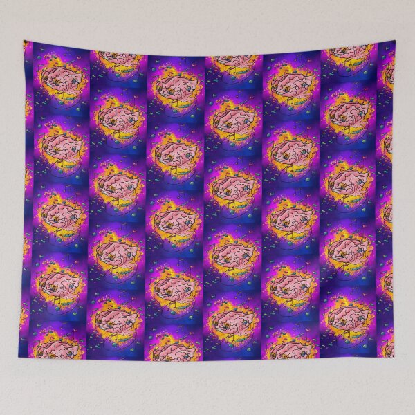 Item preview, Psychedelic Brain Music - Trippy Sunglasses Notes Art designed and sold by TheArtOfTreble.