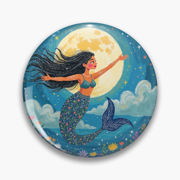 Item preview, La Sirena - Born of the Tide designed and sold by BajioAmigos.