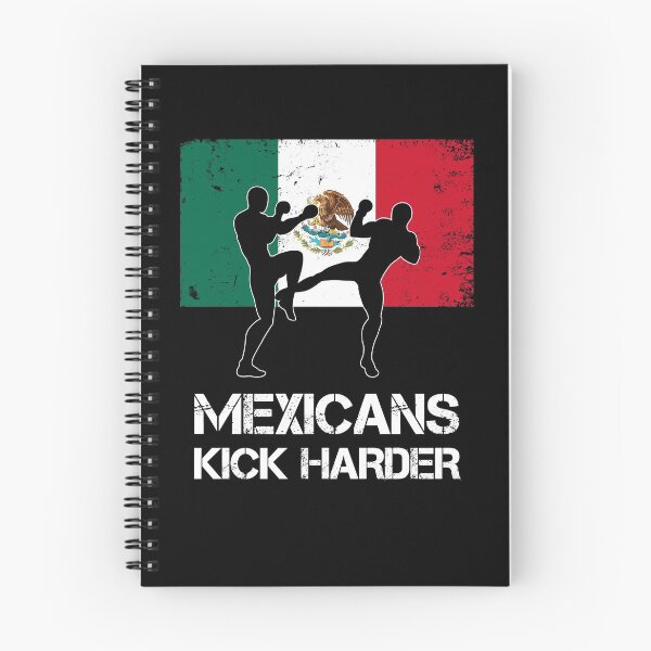 Item preview, Kickboxer Boxing Proud Mexican Flag Gift Shirt Martial Arts designed and sold by Basti09.
