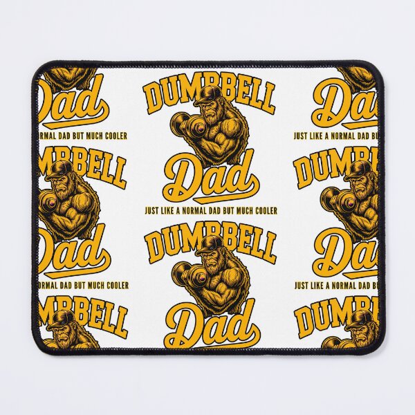 Item preview, Bigfoot Dumbbell Dad designed and sold by Roy & Tiffany.