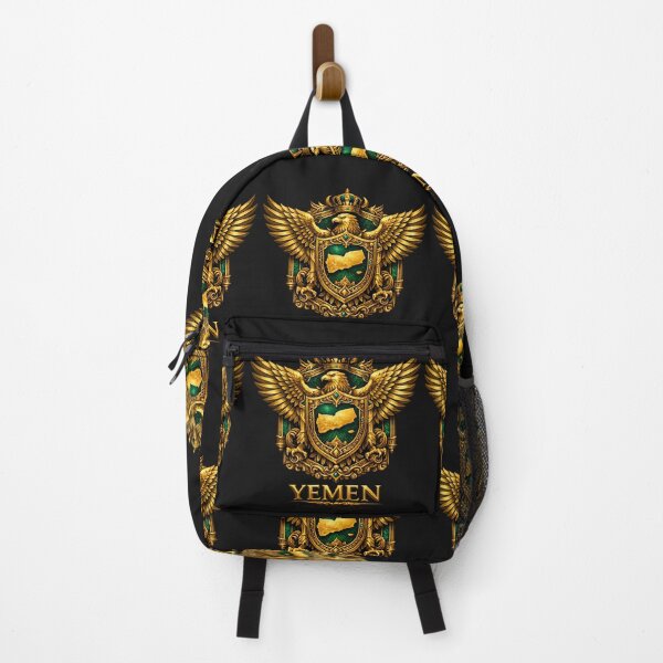 Item preview, Royal Yemen Emblem – Luxury Arabian Heritage Golden Eagle Design designed and sold by Culture Atlas .