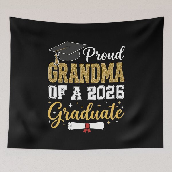 Item preview, Proud Grandma Of A 2026 Graduate Grandparent Graduation Family designed and sold by SofenArt.