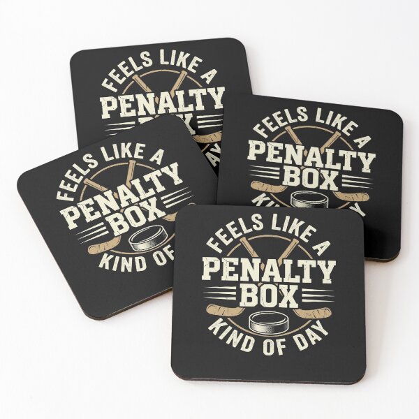 Item preview, Feels Like A Penalty Box Kind Of Day Hockey Player Fan designed and sold by SofenArt.