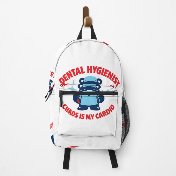 Item preview, Dental Hygienist Chaos Is My Cardio – Cute Bear Dental Design designed and sold by ClinicalHubs.