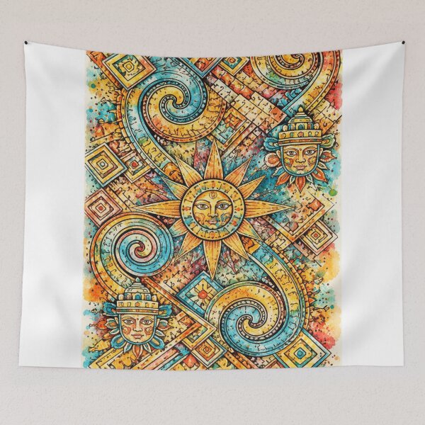 Item preview, Solar Spirits of the Ancient Temple designed and sold by optimusprime39.