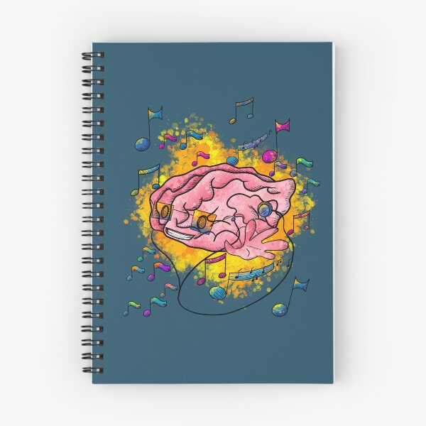 Item preview, Psychedelic Music Brain - Trippy Sunglasses Notes Burst designed and sold by TheArtOfTreble.