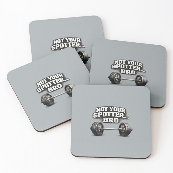 Item preview, Gym Bro Spotter designed and sold by CloudSmack.