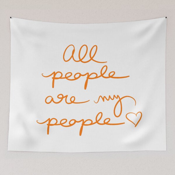 Item preview, All People are My People designed and sold by abeink.