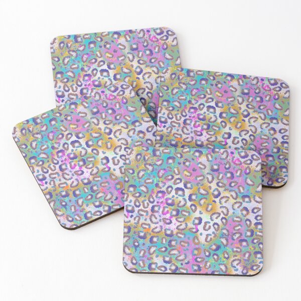 Item preview, Psychedelic Leopard Print - Colorful Splatter Animal Pattern designed and sold by TheArtOfTreble.
