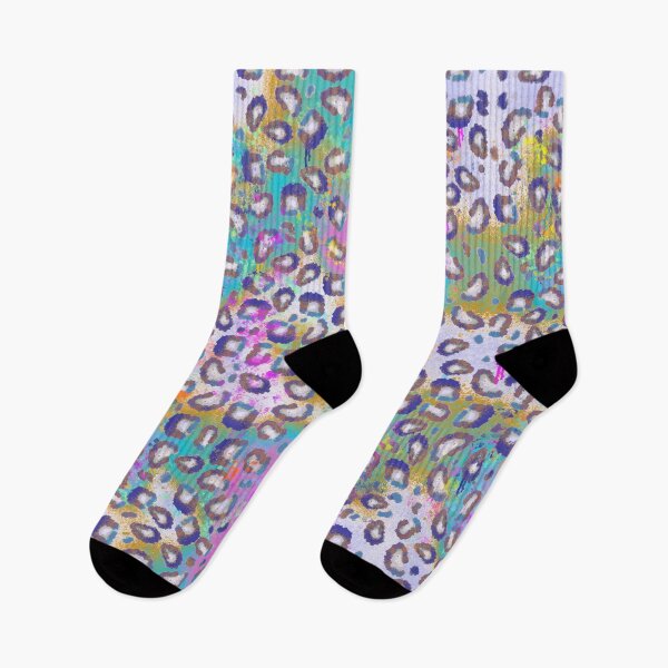 Item preview, Psychedelic Leopard Print - Colorful Splatter Animal Pattern designed and sold by TheArtOfTreble.