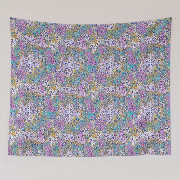 Item preview, Psychedelic Leopard Print - Colorful Splatter Animal Pattern designed and sold by TheArtOfTreble.