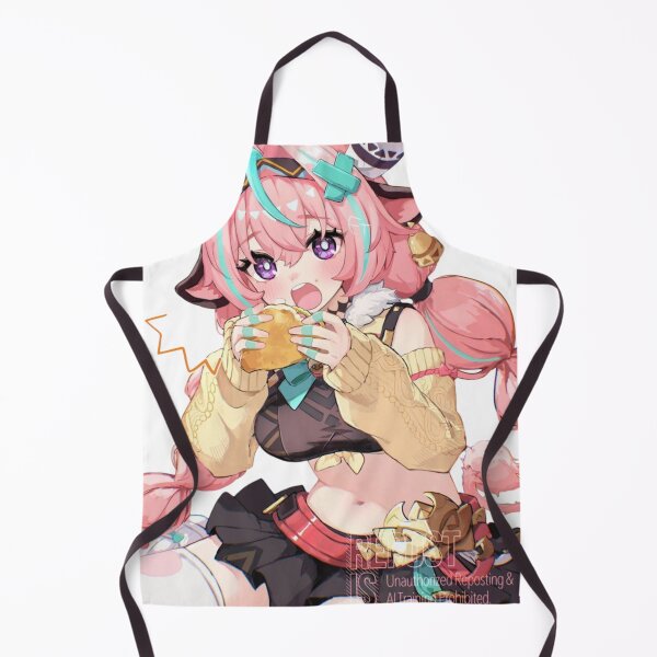 Item preview, Varesa Eating Burger Genshin Impact designed and sold by KomiArts.