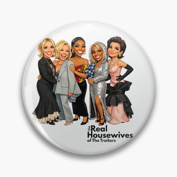 Item preview, Real Housewives of The Traitors Sticker – Bravo Reality TV Crossover Meme designed and sold by SimplyJasper.