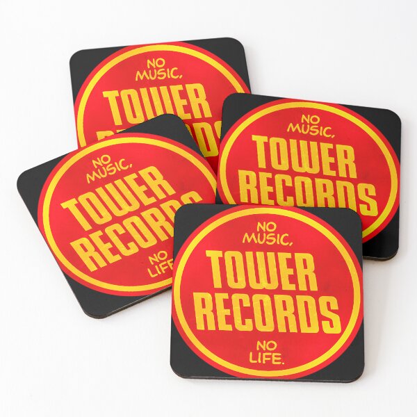 Aperçu de l'œuvre Disques vintage Tower Records créée et vendue par GelzonShop.