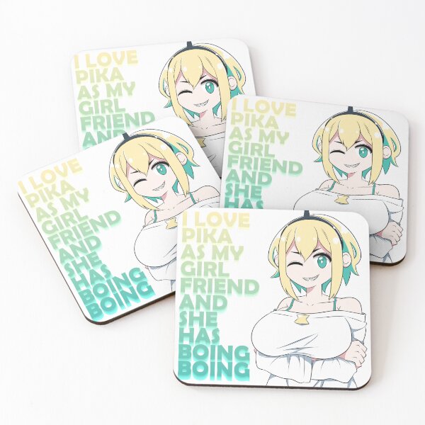 Item preview, Pikamee - Boing Boing Girlfriend designed and sold by CaptainArmada.