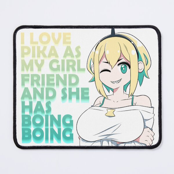 Item preview, Pikamee - Boing Boing Girlfriend designed and sold by CaptainArmada.