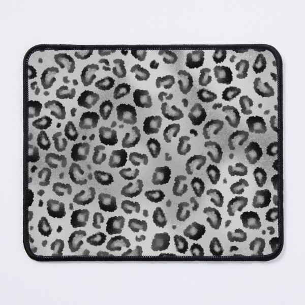 Item preview, Black and White Leopard Print - Classic Monochrome Pattern designed and sold by TheArtOfTreble.