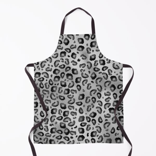 Item preview, Black and White Leopard Print - Classic Monochrome Pattern designed and sold by TheArtOfTreble.