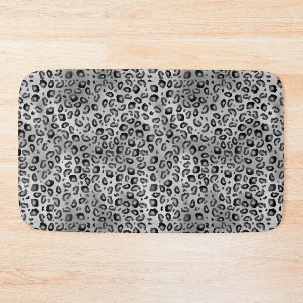 Item preview, Black and White Leopard Print - Classic Monochrome Pattern designed and sold by TheArtOfTreble.